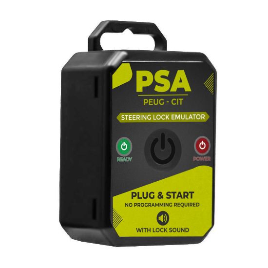 New PSA Peugeot Citroen 2011 and Up Steering Lock Emulator Simulator With Lock Sound For PSA Cars With Electronic Steering Column Lock (ESCL), FT-CAN, 2011 And Up | Emirates Keys